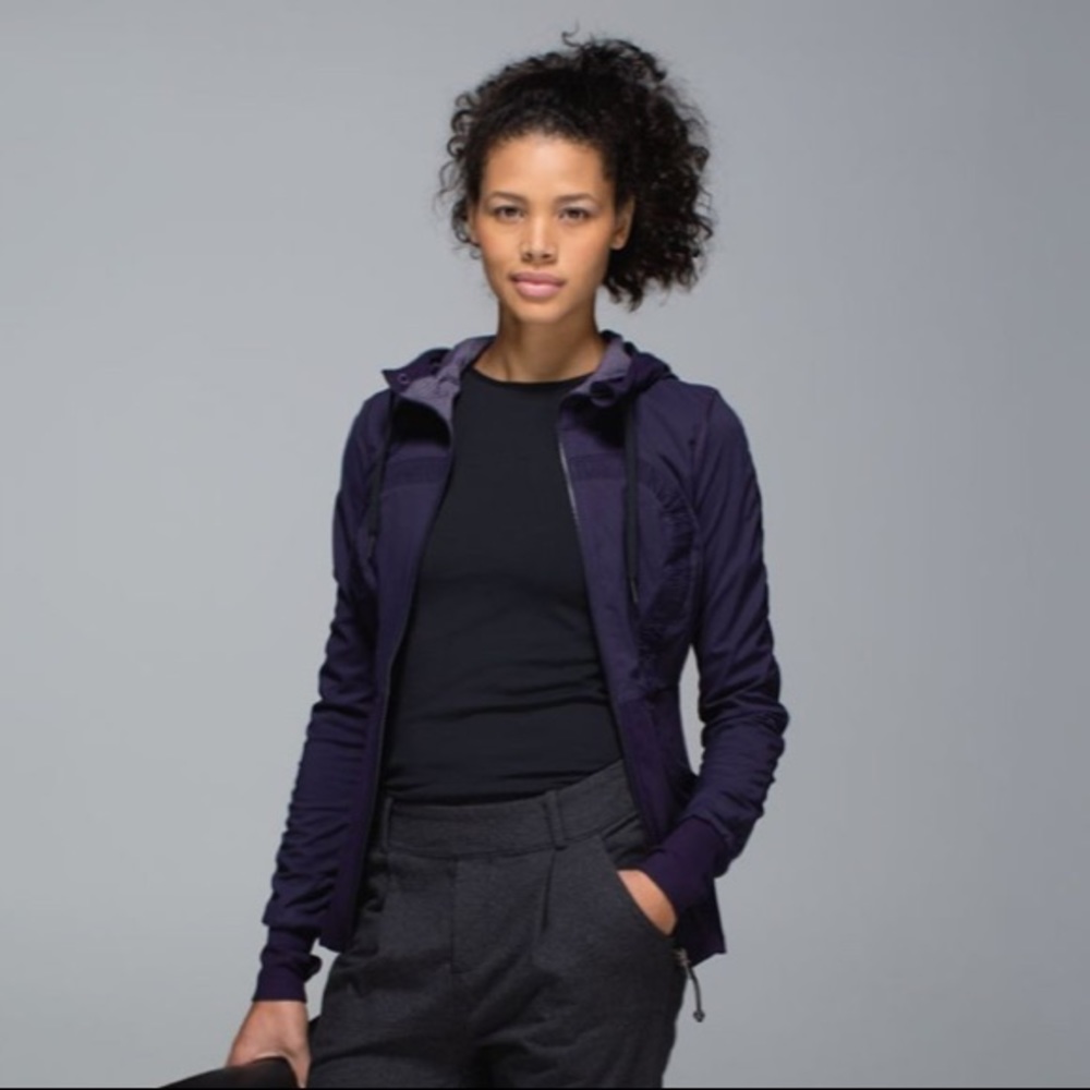 Lululemon Dance Studio Jacket III Black Grape